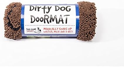 Подложка за лапите Dog Gone Smart Dirty Dog от микрофибър - Мръсни постелки за кучета - Супер Впитывающий подложка за кучета Запазва