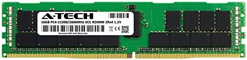 A-Tech 16 GB оперативна памет, за да Supermicro SYS-2029U-E1CRT - DDR4 2666 Mhz PC4-21300 ECC, регистриран RDIMM 2Rx4 1.2 V - Единствен
