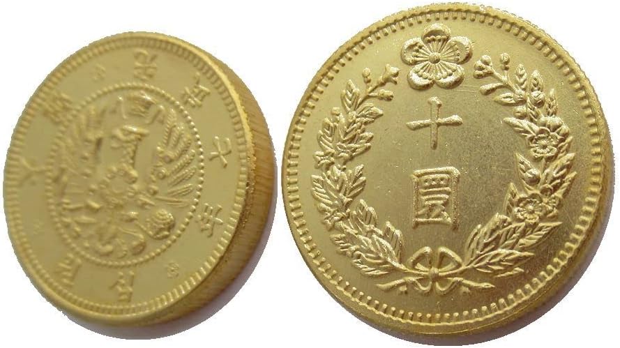 Дэхан Кванму 7 Години 10 Спечелени Чуждестранна Копие Златни Възпоменателни монети KR31