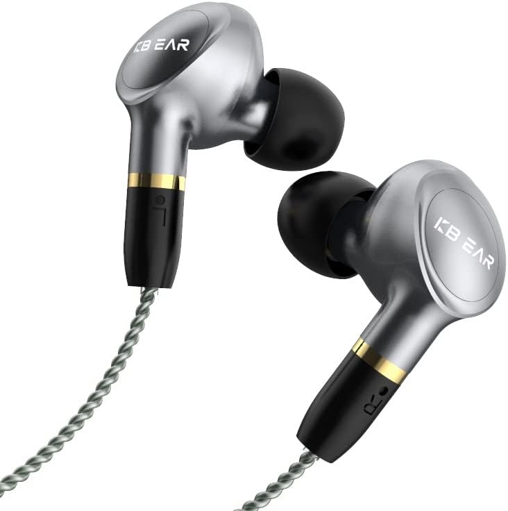 ушите keephifi [KBEAR Ormosia] Опънат Hi-Fi IEM с 10 мм DD + композитным вложка BA in Ear със сменяем кабел MMCX, слушалки с устната