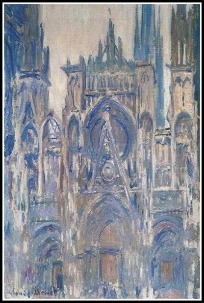 Руан катедрала Проучване на Портала Картина на Клод Моне 5D Диамантена Живопис, Определени за Възрастни, Деца, направи си сам, Художествен