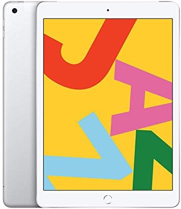 2019 Apple iPad 7-мо поколение (10,2 инча, Wi-Fi + cellular, 128 GB) Сребрист (обновена)