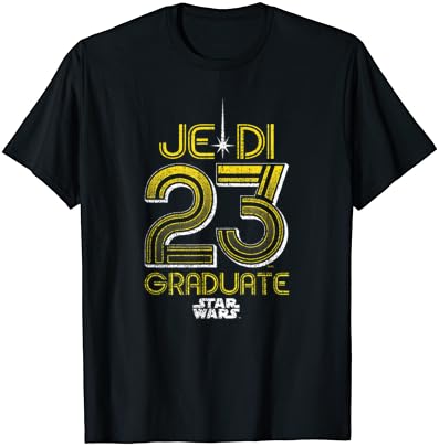 Тениска Завършил Star Wars клас 2023 година Джедаите Graduate 23